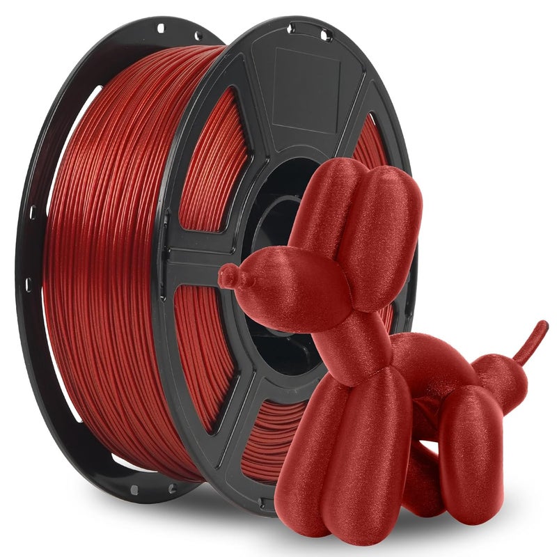 FLASHFORGE Rapid PLA Filament 1.75mm Aurora Red, 500mm/s High Speed Printing, 3D Printer Filament 1kg Spool, Dimensional Accuracy +/- 0.02mm, Enjoy Exceptional Print Quality - Image 1